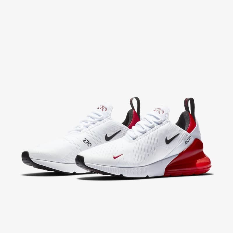 Nike 270 shop white university red